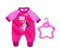 Dupa per BABY born in velluto rosa, 43 cm