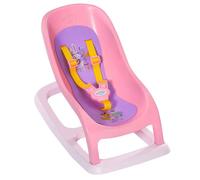 BABY born Dondolino per Bambole da 43 cm, con Cinghie di Sicurezza, per Mani Piccole, Il Gioco Creativo Promuove L'Empatia e Le Abilità Sociali, per Bambini Dai 3 Anni in Su