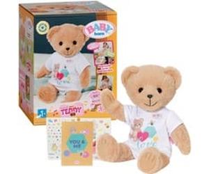 @ BABY born Singing Teddy (german version), Peluche animali BABY born @ Singing Teddy (german version), Orso giocattolo, 1 anno/i, Sonoro, Mini Stilo AAA