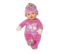 BABY born Sleepy Bambola 30 cm, Piccola e Morbida, per Mani Piccole, Il Gioco Creativo Promuove L'Empatia e Le Abilità Sociali, per Neonati, Berretto Incluso