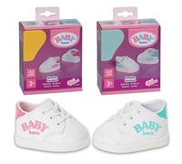 BABY born Sneaker - 1 paio di scarpe per bambola in 2 possibili design - Selezione casuale del modello - Abbigliamento per bambole di alta qualità - Accessorio per bambole da 43 cm