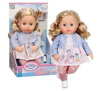 BABY born Sophia Rose - Morbida bambola di 36 cm - Bambola con capelli biondi di alta qualità e occhi che si chiudono - Adatta a bambini a partire da 1 anno