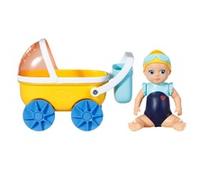 BABY born Splish Splash Pram with Emma, Gioco figura BABY born Splish Splash Pram with Emma, Bambola da bagno, Bambino/Bambina, 1 anno/i, Multicolore