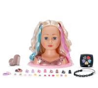 BABY born Testa da acconciare Arcobaleno 27 cm con accessori