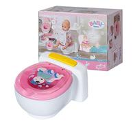 BABY born Bath Poo-Poo Toilet - Real Sound Effects - For Small Hands - Rainbow G