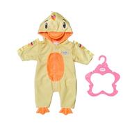 BABY born Tutina notte Teddy per bambole da 43 cm | Design anatra, adatto a bambole da 43 cm