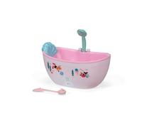 BABY born Vasca con luci e suoni per bambole 36 e 43 cm | Soffione doccia elettronico, effetti luminosi e sonori, spazzola per la schiena inclusa