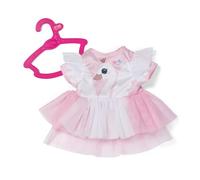 BABY born Abito Cigno 43 cm con gonna in tulle e stampa a tema cigno, gruccia inclusa
