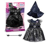 BABY born Vestito da strega 43 cm con cappello e scopa