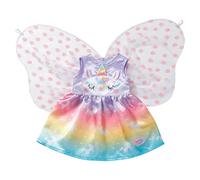 Zapf Creation BABY born - Vestito da Fata Unicorno, 43 cm - 1 pz.