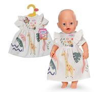 BABY born Vestito Giraffa 43 cm con Volant | Volant, motivo giungla e giraffa, adatto a bambole da 43 cm