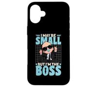 Baby Boss «Posso essere piccolo ma sono il capo» Like a Boss Kids Custodia per iPhone 16 Plus