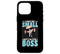 Baby Boss «Posso essere piccolo ma sono il capo» Like a Boss Kids Custodia per iPhone 16 Pro Max