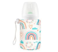 Baby Bottle Insulated Sleeve, Milk Bottle Insulator, Breastmilk Warming Cover, Keeps Milk at Ideal Temperature, Portable Feeding Accessory for Travel and On-the-Move Use