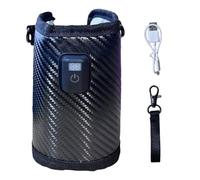 Baby Bottle Keep Warm - Borsa termica portatile per latte, mantiene il calore del latte, manicotto riscaldante regolabile, per biberon per la guida, uso interno ed esterno, Nero, Refer to ,