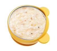 Baby Bowl - contenitore alimentare, alimentatore di snack per bambini| Ciotola per bambiniinterni in acciaio inossidabile, da cena per lo svezzamento e allenamento, set di uso domesti