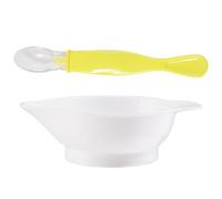 Baby Bowl Spoon Set Feeding Kid Feeding Essential Nutrizione per neonati 0-1 anno di aiuto alimentare indipendente