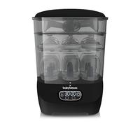 Baby Brezza Sterilizzatore e asciugatrice Advanced - 33% più veloce - Disinfettante a vapore di grande capacità - Sterilizzatrice universale per tutte le bottiglie + parti della pompa