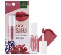 Baby Bright - Lip & Cheek Matte Tint 04 Spiced Coral
