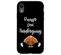 Baby Bumps Primo Ringraziamento Annuncio di Gravidanza Custodia per iPhone XR