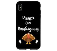 Baby Bumps Primo Ringraziamento Annuncio di Gravidanza Custodia per iPhone XS Max