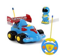 BABY CHALLENGE - Radio-Controlled Racing Car - Blue - 050215 - Remote-Controlled Vehicle - Frequency 27 MHz - Ready to Ride - Batteries not included - For ages 2 and up