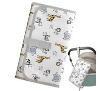 Baby Changing Pad Portable - Travel Changing Pad | Mat Di Cambiamento Portatile | Accessori Per Pannolini Passeggini Pieghevoli Con Tasca Della Salviettine Per L'asilo Asilo Per Il Campeggio Ospe