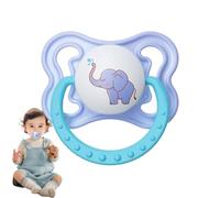 Baby ciuccio, Giorno della firma e notte Baby Du-mmy, ciuccio naturale in silicone per la pelle sensibile, miglior ciuccio per bambini allattati al seno, ciuccio rotondo del ciuccio fittizio BPA