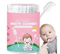 Baby Cleaner | Bastone morbido per la pulizia della lingua | Pulisci lingua flessibile e delicato, garza per la pulizia della lingua, comodo e portatile, stick per la pulizia dei denti