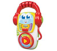 Baby Clementoni - 14982 - Deejay Press & Play - gioco elettronico parlante, bambino 10 mesi+, batterie incluse (versione in italiano)