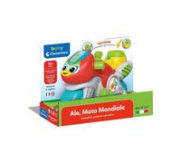 Baby clementoni - ale motomondiale, gioco interattivo, parlante, educativo