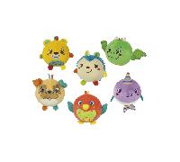 Baby clementoni - animal soft ball - display assortito, 1 peluche prima infanzia