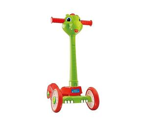 Baby Clementoni - Baby Dragon Push Scooter, Monopattino Bambino, 2-4 Anni, con 3 Ruote, Utilizzabile Dentro e Fuori Casa, Stimola lo Sviluppo Psicomotorio, Cognitivo e Sensoriale, Made in Italy, 17738