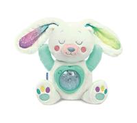 Clementoni Baby Fiocco, Proiettore di Aurora Boreale, Morbida Lepre Peluche con Proiettore, Proietta l'Aurora Boreale nella Tua Stanza, per Bambini 0+ Mesi, Lingua Italiana, 17588