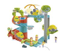 Baby Clementoni - Fun Garage Baby Track, Box e Pista Macchinine per Bambini 18+ Mesi, con 1 Macchinina, Gioco Prima Infanzia Made in Italy, Linea Play For Future, Stimola Manualità e Curiosità, 17404