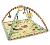 Baby Clementoni - Happy Garden Activity Gym, Palestrina Neonato 0+ Mesi, Stimola Lo Sviluppo Sensoriale e Motorio con Suoni e attività Interattive Divertenti, 17972