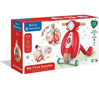 Baby Clementoni - Il Mio Primo Scooter, Moto Bambini Spingibile 10+ Mesi, Gioco Prima Infanzia Made in Italy, Linea Play For Future, Supporta nei Primi Passi e nello Sviluppo Psicomotorio, 17403