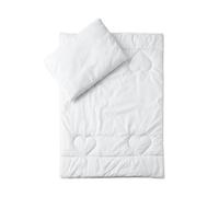 Baby Comfort Set piumone e cuscino 150 x 120 cm anallergico per bimbo Junior letto (12 mesi+)