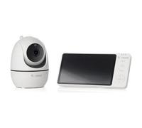 Jané Eye Pro Baby Monitor, Baby Monitor con Telecamera Rotante, Inclinazione Motorizzata, Display da 5”, Audio Bidirezionale, Visione Notturna, con Musica, Basso Consumo
