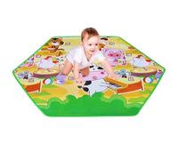 Baby Crawling Mat - Soft Play tappetini 1,2 m, tappetinis elastici educativi, tappetin anti -shock impermeabili per bambini, ragazzi e ragazze | Sicuro comodo comodo sala giochi per la sala gio