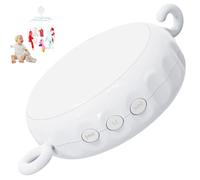 BABY CRIB Mobile con 36 canzoni musicali, gancio di cellulare in plastica, scatola musicale a prese con il gancio rotante.
