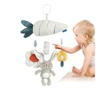 Baby Crib Mobile - Musical Animal Theme Mobile | Peluche Giocattolo Baby Solo | Animal Wind Chime Bell For Nursery | Decorazione Appesa Al Letto Per Neonato | Bambino Per L'attaccamento Del Pre