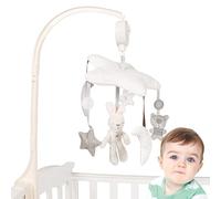 Baby Crib Mobile Toy, Crib Rattle Toy, Star and Rabbit Crib Toys, Toddler Musical Mobile, Nursery Mobile Fun Toy, Preschool Learning Crib Mobile, Musical Mobile for Toddler