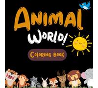Baby Cute Animal: Fun and Easy Coloring Animals Book For Kids With Cute Bear, Dog,Cat