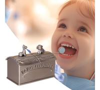 BABY DEE DOE DOOK - Porta di memoria in lega zinco per bambini, organizzatore di ricordo con fascino regalo, d'infanzia che doccia e compleanno usano 2.44