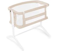 Baby Delight Beside Me Serenity - Culla leggera da comodino e culla per bambini, regolabile in altezza in 7 posizioni, 100% cotone biologico certificato GOTS, avena biologica