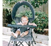 Baby Delight Go with Me Jubilee - Sedia portatile Deluxe, colore: Grigio