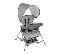 Baby Delight Go with Me Venture - Sedia portatile, per interni ed esterni, tettuccio parasole, 3 fasi di crescita del bambino, colore: grigio elefante