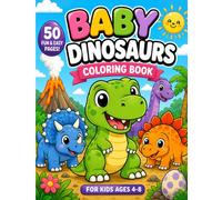 Baby Dinosaurs Coloring Book