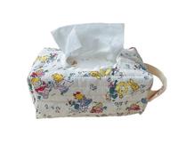 Baby Dispenser Baby Case Stampato Modello Scatola Salvietta Contenitore Porta Salviette Antipolvere Trapuntato Caso Holder